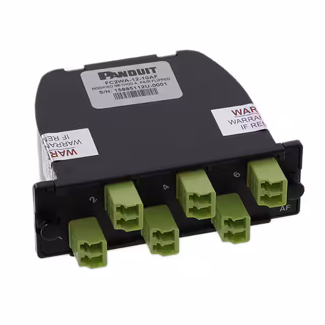 FC2WA-12-10AF Panduit Corp  Adaptadores de conectores de fibra óptica